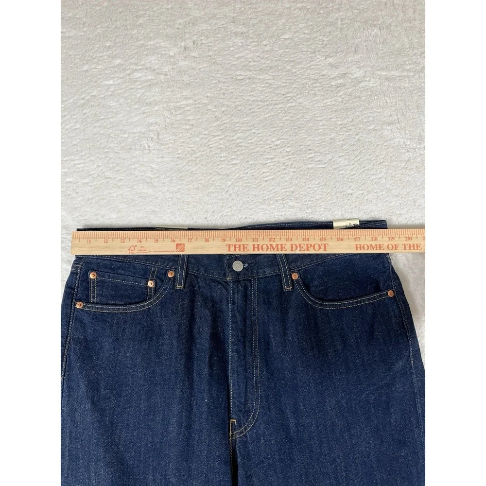 Levis 568 Premium Irregular Loose Straight Dark Wash Jeans Men's 36x30 (38x29)‎